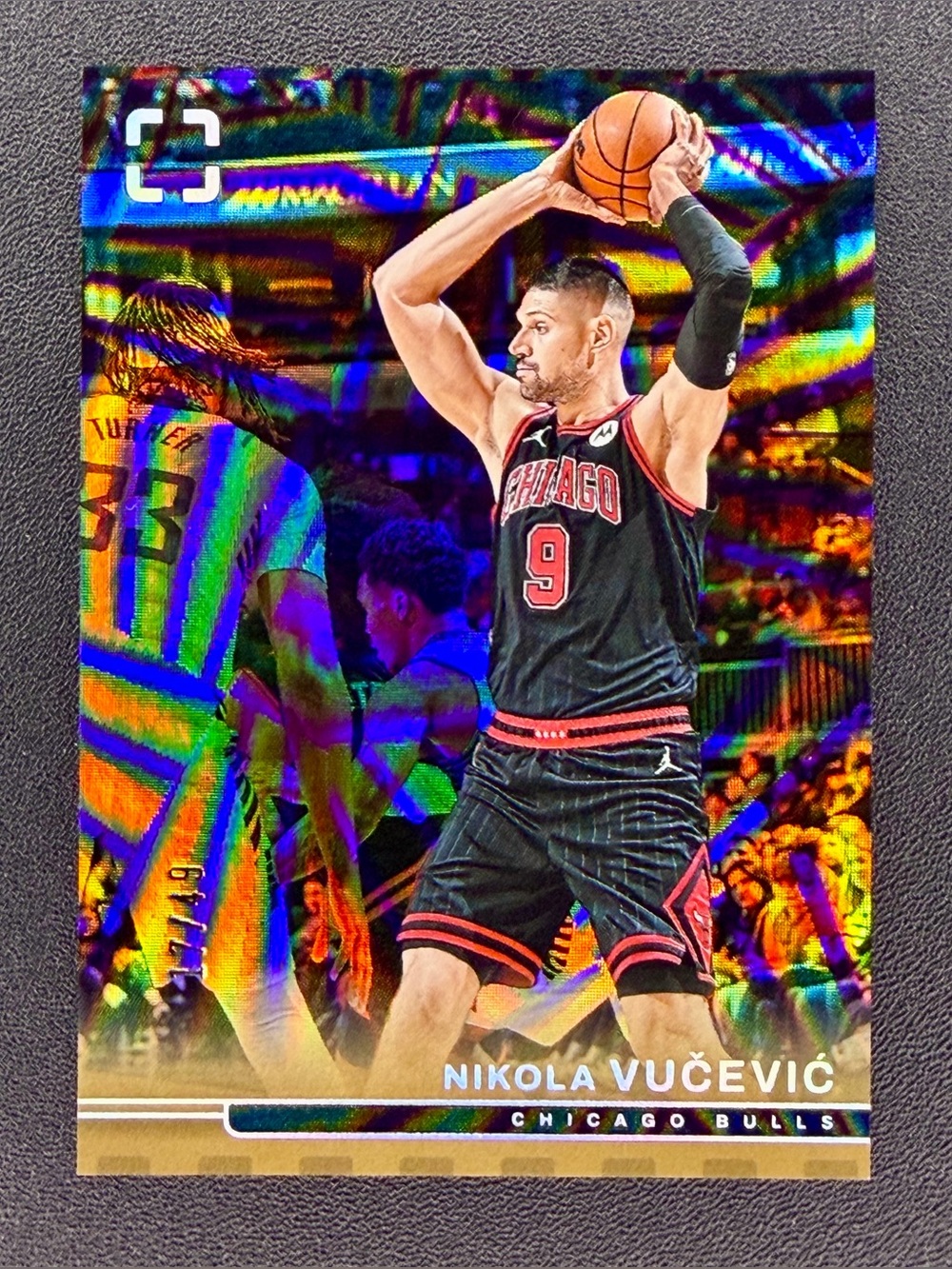 Nikola Vucevic 2024-25 Panini Photogenic Holo Wedges /49 Chicago Bulls